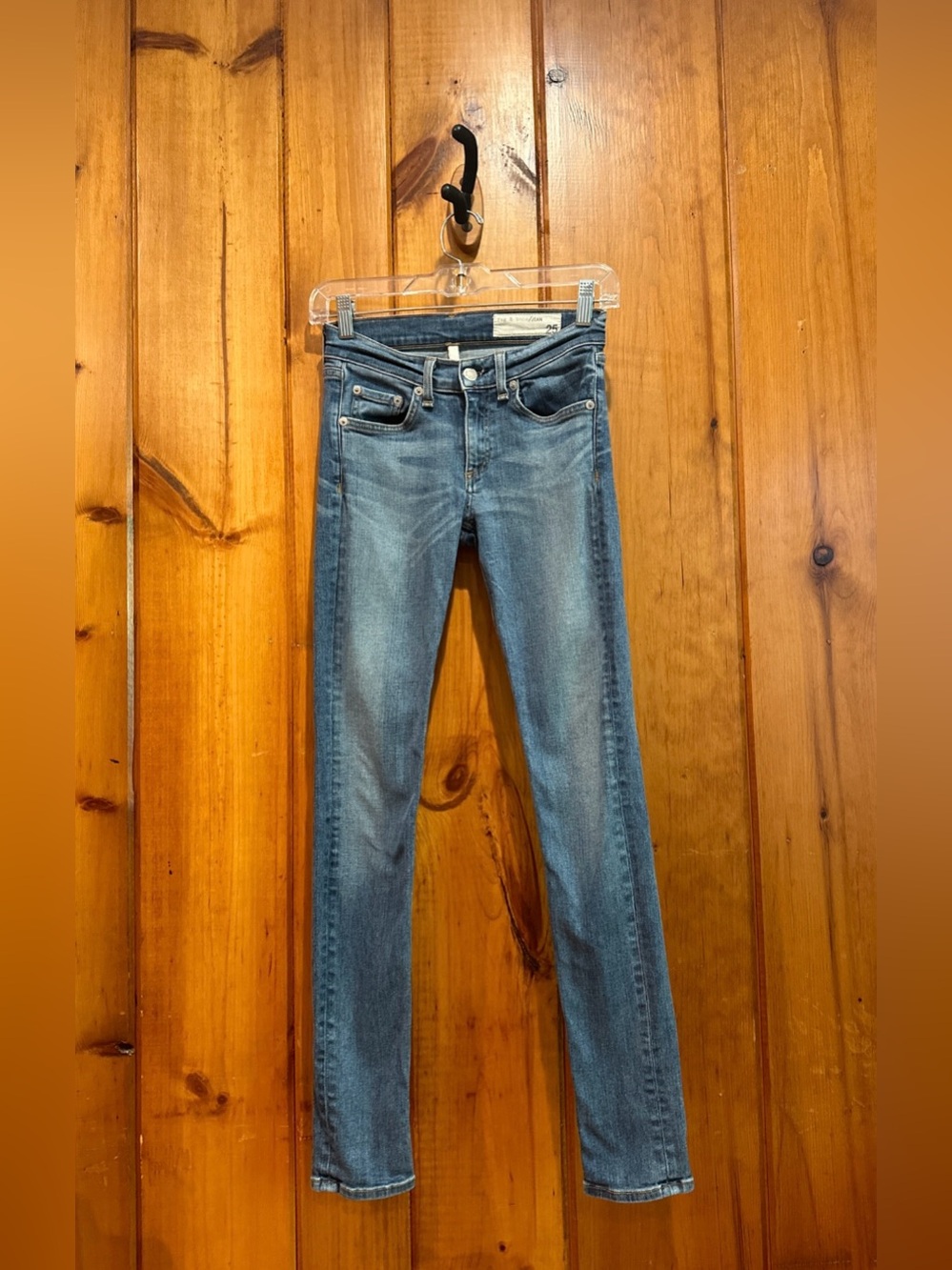 Rag & Bone Medium Wash Women’s Skinny Jeans Stretch Size 25